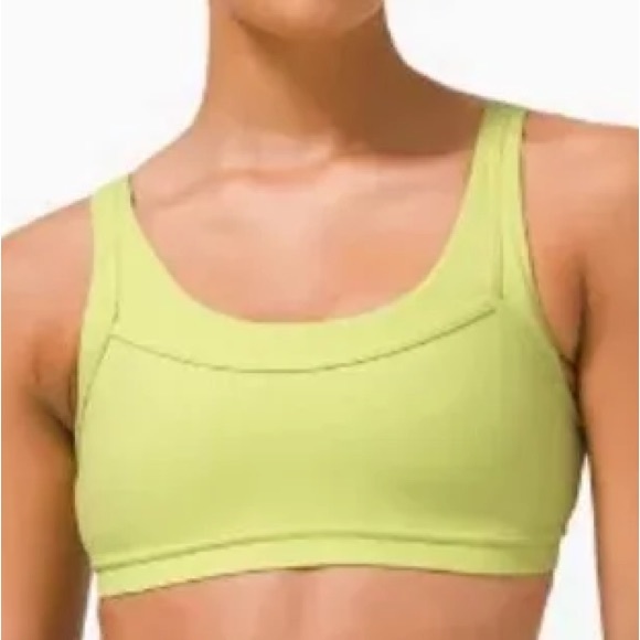 lululemon athletica Other - Pale lime green double layered sports bra